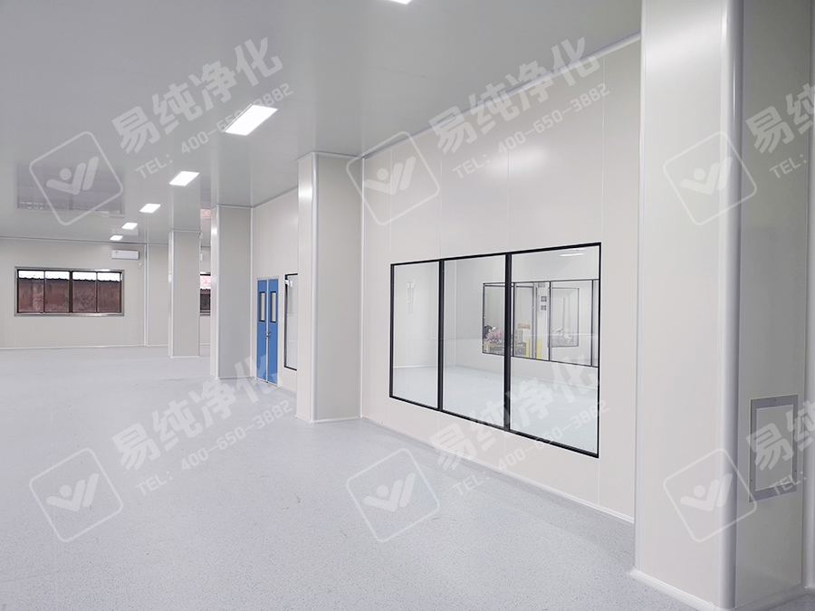 整體工程采用手工板裝修改造，吊頂采用手工單玻鎂凈化板，墻體采用手工巖棉板.jpg